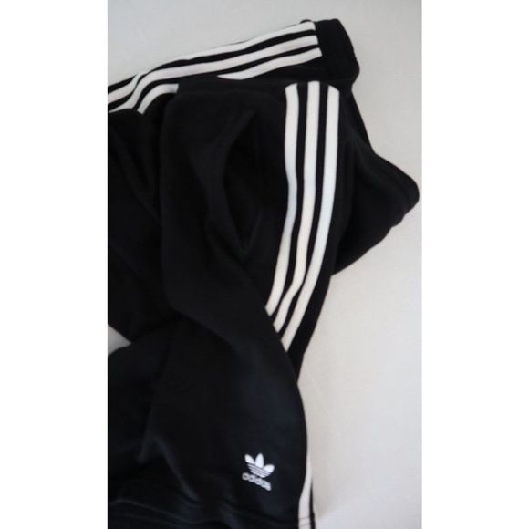 adidas Originals DH5798 Men's Sz XL Black/White 3-Stripes Cotton Shorts - Picture 7 of 9